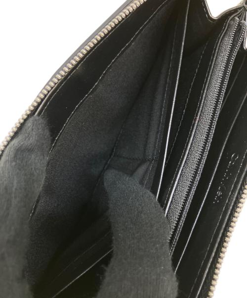 Calvin Klein（カルバンクライン）Calvin Klein (カルバンクライン) 長財布 ブラックの古着・服飾アイテム