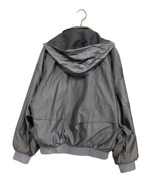 adidas（アディダス）adidas (アディダス) ナイロンジャケット グレー サイズ:Lの古着・服飾アイテム