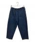 DANTON（ダントン）の古着「WOMEN'S DENIM EASY PANTS」｜ネイビー