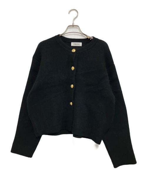 ARPEGE STORY（アルページュストーリー）ARPEGE STORY (アルページュストーリー) ニットカーディガン ブラック サイズ:Mの古着・服飾アイテム