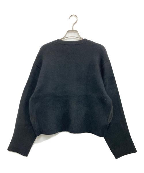 ARPEGE STORY（アルページュストーリー）ARPEGE STORY (アルページュストーリー) ニットカーディガン ブラック サイズ:Mの古着・服飾アイテム