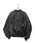 ARPEGE STORY (アルページュストーリー) BackリボンMA-1 ブラック サイズ:S：7000円