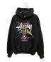 stussy（ステューシー）の古着「パーカー」｜ブラック