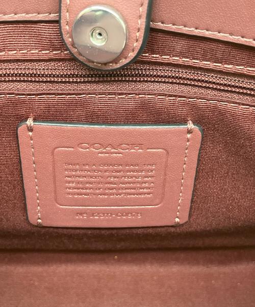 COACH（コーチ）COACH (コーチ) トートバッグ グレー×ブラックの古着・服飾アイテム