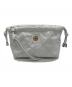 TORY BURCH（トリーバーチ）の古着「Willa Glazed Drawstring Bag」｜ホワイト