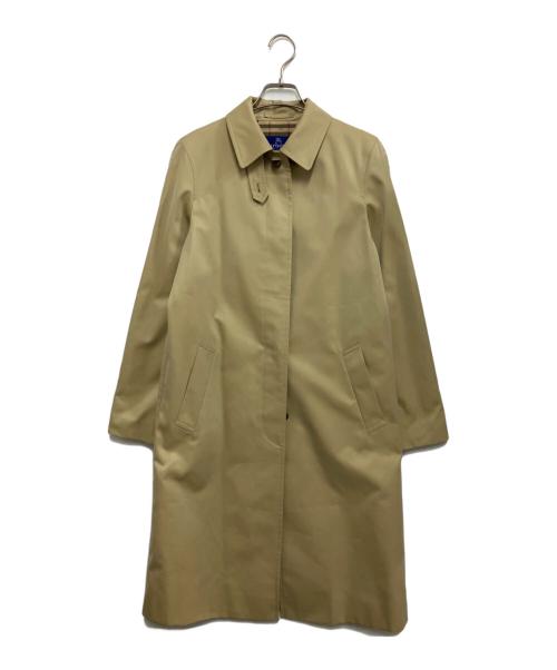 Burberry's BLUE LABEL（バーバリーズ ブルーレーベル）Burberry's BLUE LABEL (バーバリーズ ブルーレーベル) ノバチェックライニングステンカラーコート ベージュ サイズ:M(38)の古着・服飾アイテム