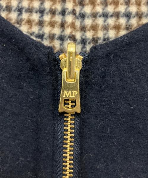 MACKINTOSH PHILOSOPHY（マッキントッシュ フィロソフィー）MACKINTOSH PHILOSOPHY (マッキントッシュ フィロソフィー) ノーカラーリバーシブルコート ネイビー サイズ:S(36)の古着・服飾アイテム