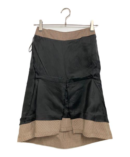 BALENCIAGA（バレンシアガ）BALENCIAGA (バレンシアガ) スカート ブラウン サイズ:XSの古着・服飾アイテム
