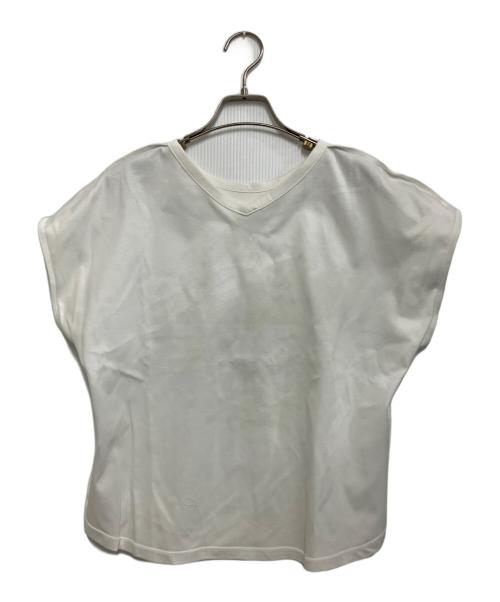 Maison Platinum（メゾンプラチナ）Maison Platinum (メゾンプラチナ) 半袖カットソー ホワイト サイズ:Mの古着・服飾アイテム