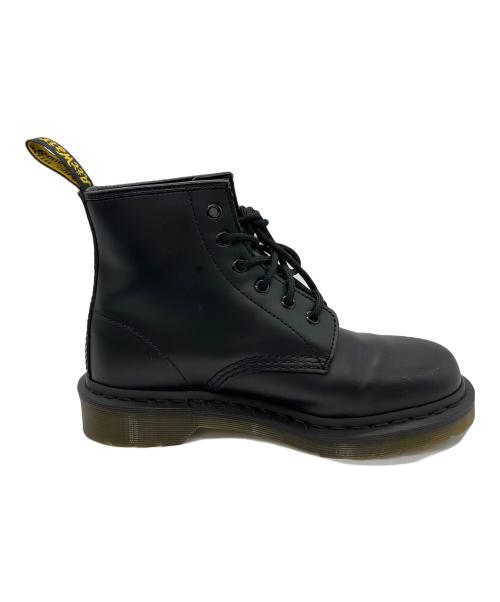 Dr.Martens（ドクターマーチン）Dr.Martens (ドクターマーチン) 101 YS スムース 6 ホール ブーツ ブラック サイズ:24の古着・服飾アイテム
