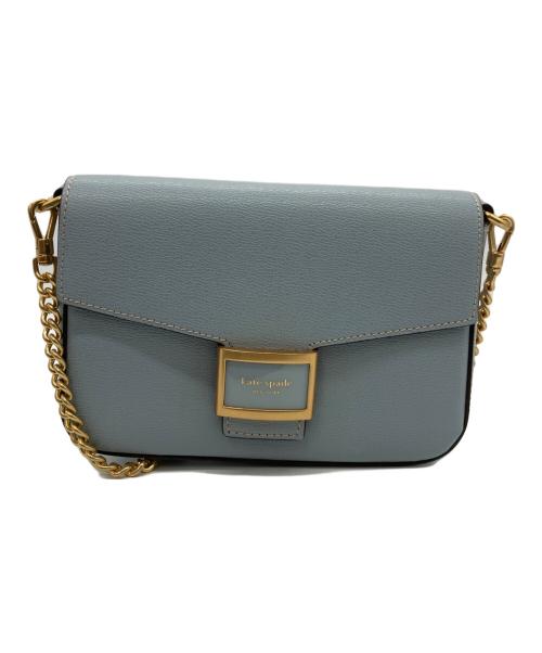 Kate Spade（ケイトスペード）Kate Spade (ケイトスペード) ミニショルダーバッグ サックスブルーの古着・服飾アイテム
