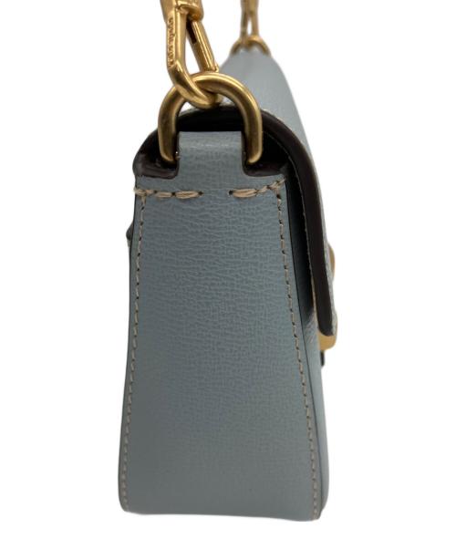 Kate Spade（ケイトスペード）Kate Spade (ケイトスペード) ミニショルダーバッグ サックスブルーの古着・服飾アイテム
