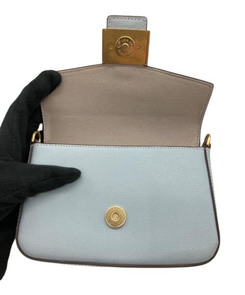 Kate Spade（ケイトスペード）Kate Spade (ケイトスペード) ミニショルダーバッグ サックスブルーの古着・服飾アイテム