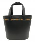 BURBERRYバーバリー）の古着「トートバッグ」｜ブラック