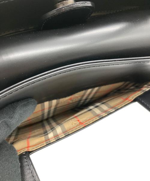BURBERRY（バーバリー）BURBERRY (バーバリー) トートバッグ ブラックの古着・服飾アイテム