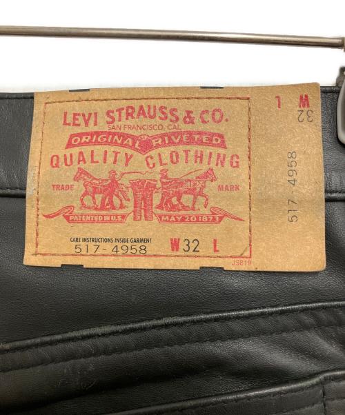 LEVI'S（リーバイス）LEVI'S (リーバイス) パンツ ブラック サイズ:W32の古着・服飾アイテム