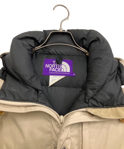 THE NORTHFACE PURPLELABEL（ザ・ノースフェイス パープルレーベル）THE NORTHFACE PURPLELABEL (ザ・ノースフェイス パープルレーベル) Mountain Short Down Parka ベージュ サイズ:Sの古着・服飾アイテム