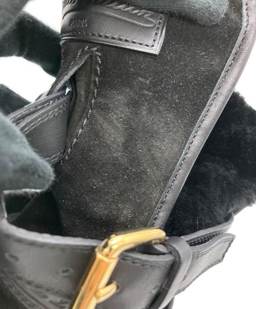 LOUIS VUITTON（ルイ ヴィトン）LOUIS VUITTON (ルイ ヴィトン) ムートンブーツ ブラック サイズ:22.5の古着・服飾アイテム