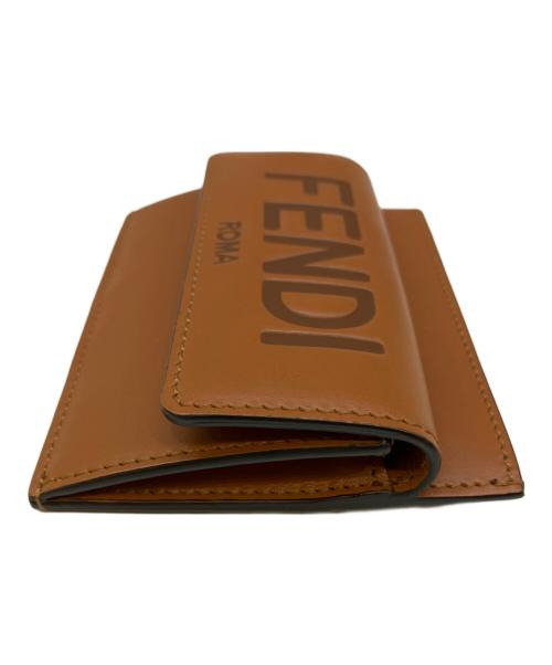 FENDI（フェンディ）FENDI (フェンディ) カードケース ブラウンの古着・服飾アイテム