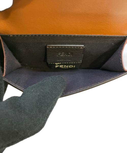 FENDI（フェンディ）FENDI (フェンディ) カードケース ブラウンの古着・服飾アイテム