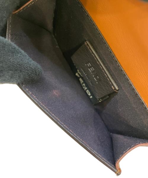 FENDI（フェンディ）FENDI (フェンディ) カードケース ブラウンの古着・服飾アイテム