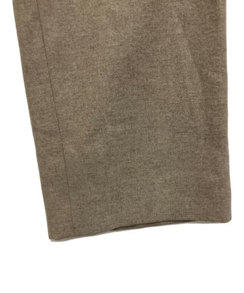 AURALEE（オーラリー）AURALEE (オーラリー) WOOL FULLING FLANNEL SLACKS ブラウン サイズ:Sの古着・服飾アイテム