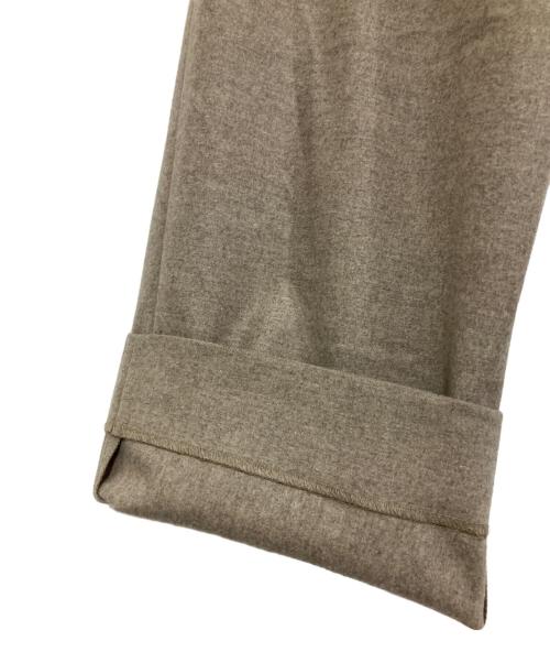 AURALEE（オーラリー）AURALEE (オーラリー) WOOL FULLING FLANNEL SLACKS ブラウン サイズ:Sの古着・服飾アイテム
