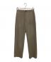 AURALEE（オーラリー）の古着「WOOL FULLING FLANNEL SLACKS」｜ブラウン