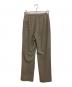 AURALEE (オーラリー) WOOL FULLING FLANNEL SLACKS ブラウン サイズ:S：5000円