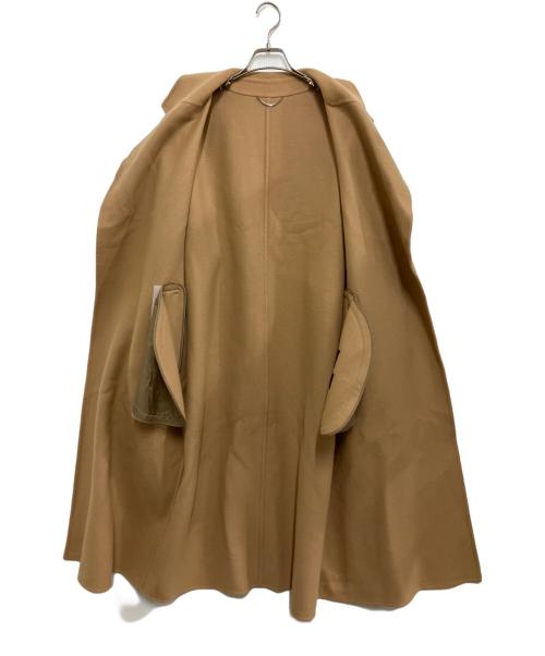 23区（ニジュウサンク）23区 (ニジュウサンク) ウールコート ベージュ サイズ:M (38)の古着・服飾アイテム