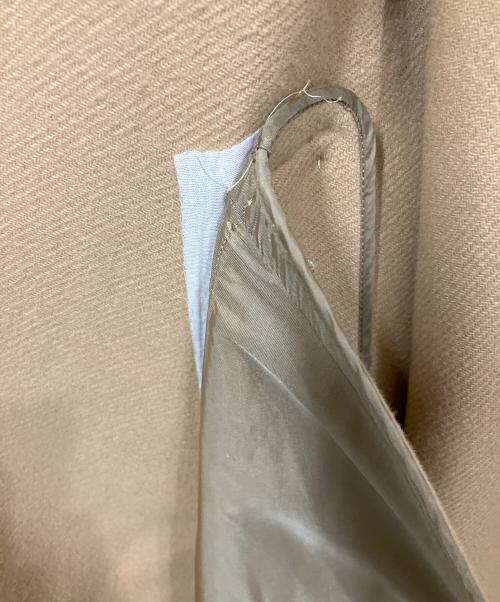 23区（ニジュウサンク）23区 (ニジュウサンク) ウールコート ベージュ サイズ:M (38)の古着・服飾アイテム