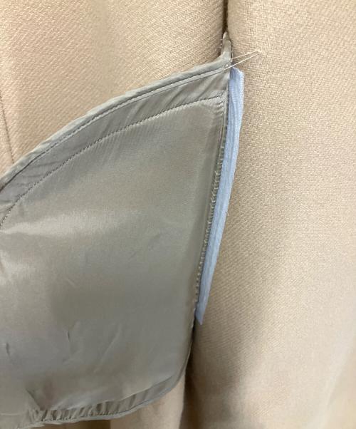 23区（ニジュウサンク）23区 (ニジュウサンク) ウールコート ベージュ サイズ:M (38)の古着・服飾アイテム