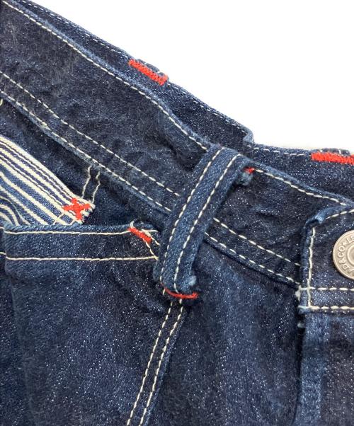 THE FLAT HEAD（ザ・フラットヘッド）THE FLAT HEAD (ザ・フラットヘッド) ダブルニーペインターパンツ ネイビー サイズ:W32の古着・服飾アイテム