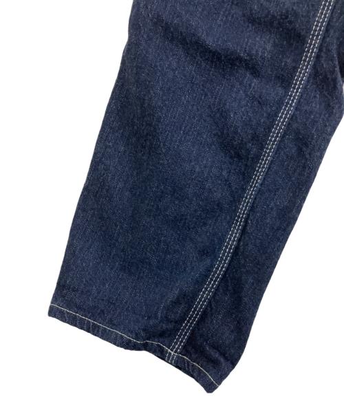 THE FLAT HEAD（ザ・フラットヘッド）THE FLAT HEAD (ザ・フラットヘッド) ダブルニーペインターパンツ ネイビー サイズ:W32の古着・服飾アイテム