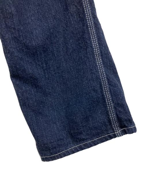 THE FLAT HEAD（ザ・フラットヘッド）THE FLAT HEAD (ザ・フラットヘッド) ダブルニーペインターパンツ ネイビー サイズ:W32の古着・服飾アイテム