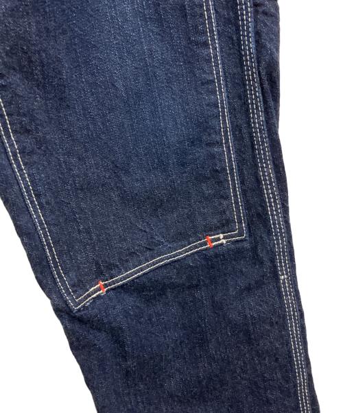 THE FLAT HEAD（ザ・フラットヘッド）THE FLAT HEAD (ザ・フラットヘッド) ダブルニーペインターパンツ ネイビー サイズ:W32の古着・服飾アイテム