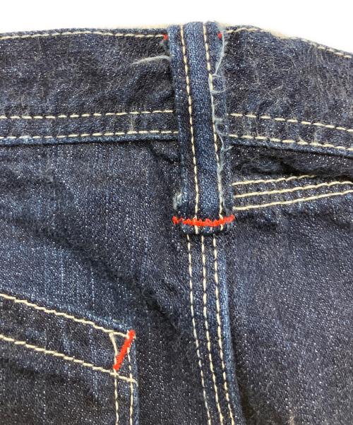 THE FLAT HEAD（ザ・フラットヘッド）THE FLAT HEAD (ザ・フラットヘッド) ダブルニーペインターパンツ ネイビー サイズ:W32の古着・服飾アイテム