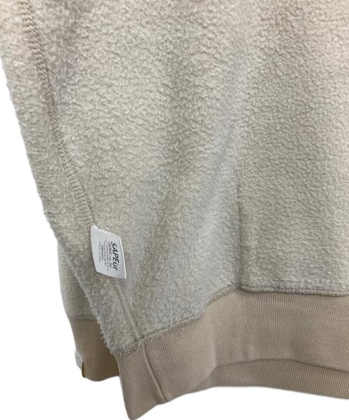 SAPEur（サプール）SAPEur (サプール) プルオーバーパーカー ベージュ サイズ:Lの古着・服飾アイテム