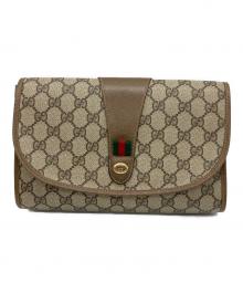 GUCCI（グッチ）の古着「クラッチバッグ」｜ブラウン