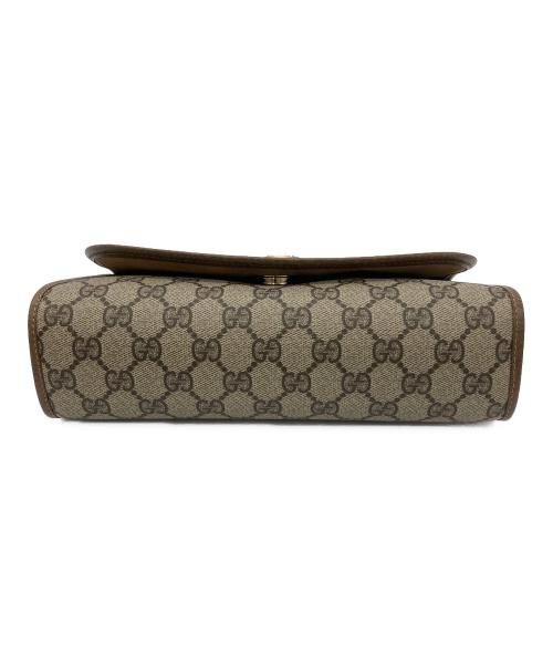 GUCCI（グッチ）GUCCI (グッチ) クラッチバッグ ブラウンの古着・服飾アイテム