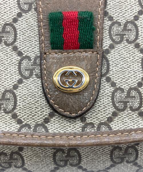 GUCCI（グッチ）GUCCI (グッチ) クラッチバッグ ブラウンの古着・服飾アイテム