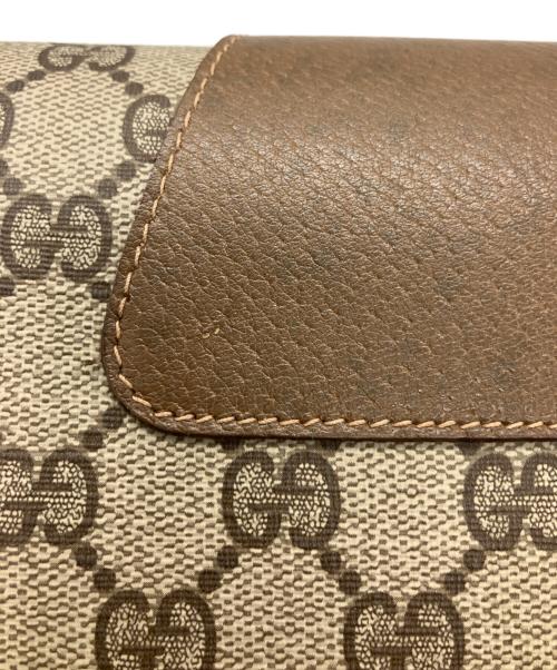 GUCCI（グッチ）GUCCI (グッチ) クラッチバッグ ブラウンの古着・服飾アイテム