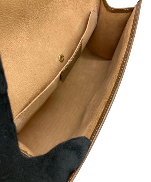 GUCCI（グッチ）GUCCI (グッチ) クラッチバッグ ブラウンの古着・服飾アイテム