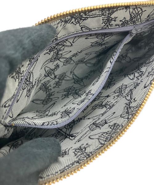 Vivienne Westwood（ヴィヴィアンウエストウッド）Vivienne Westwood (ヴィヴィアンウエストウッド) ハンドバッグ ベージュ×ピンクの古着・服飾アイテム