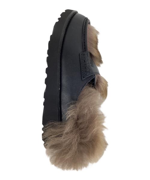 UGG（アグ）UGG (アグ) AMBUSH (アンブッシュ) ペニーローファー ブラック×ブラウン サイズ:23の古着・服飾アイテム