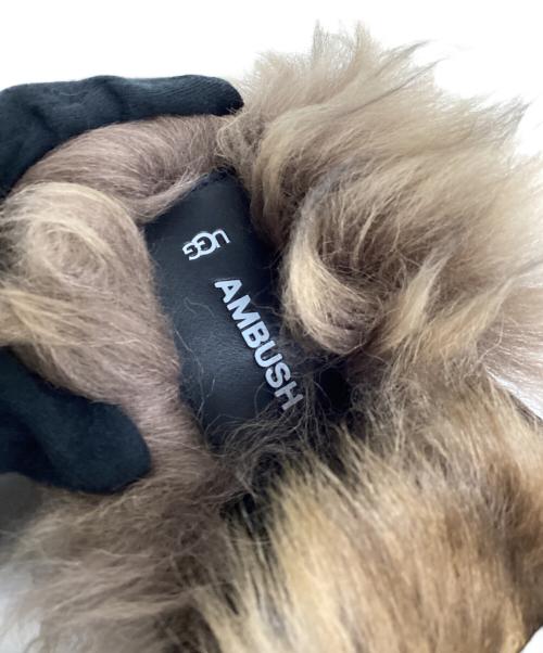 UGG（アグ）UGG (アグ) AMBUSH (アンブッシュ) ペニーローファー ブラック×ブラウン サイズ:23の古着・服飾アイテム