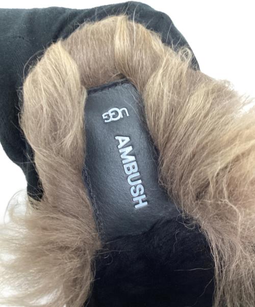 UGG（アグ）UGG (アグ) AMBUSH (アンブッシュ) ペニーローファー ブラック×ブラウン サイズ:23の古着・服飾アイテム