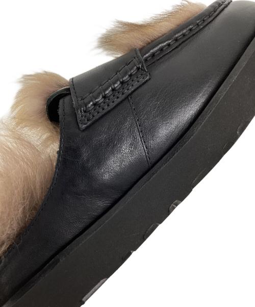 UGG（アグ）UGG (アグ) AMBUSH (アンブッシュ) ペニーローファー ブラック×ブラウン サイズ:23の古着・服飾アイテム