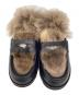 UGG (アグ) AMBUSH (アンブッシュ) ペニーローファー ブラック×ブラウン サイズ:23：15000円