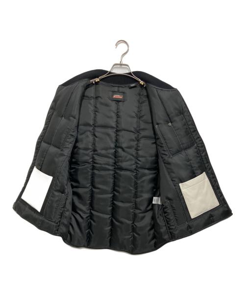 Dickies（ディッキーズ）Dickies (ディッキーズ) SUPREME (シュプリーム) 23AW Leather Work Vest ホワイト×ブラック サイズ:Mの古着・服飾アイテム